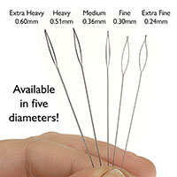 Collapsible Eye Needles