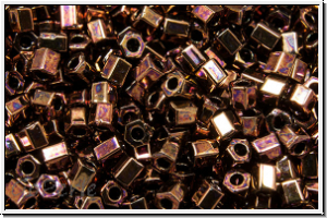 TH-11-0222, TOHO Hexagon, 11/0, bronze, dk., met., 10g