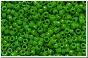R-15-0047d, TOHO Rocailles, 15/0, shamrock, op., 5g