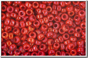 RR-15-1943, MIYUKI Rocailles, 15/0, red, op., luster, 5g