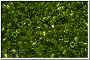 DB1107, MIYUKI Delica, 11/0, olivine, trans., 5g