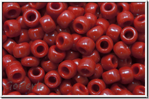 R-08-0045, TOHO Rocailles, 08/0, red, pepper, op., 10g