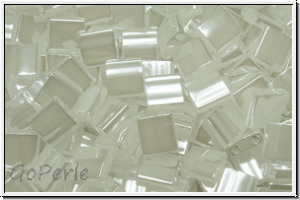 TL-0511, MIYUKI Tila Beads, white, ceylon, 60 Stk.