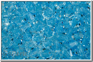 Preciosa Bicone, 4mm, aquamarine, trans., 50 Stk.