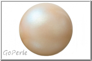 PRECIOSA Round Pearls MAXIMA, 6mm, yellow - pearlescent, 10 Stk.