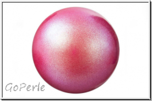 PRECIOSA Round Pearls MAXIMA, 8mm, red - pearlescent, 5 Stk.