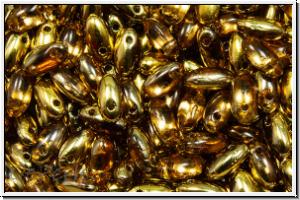 RZ-70120-26441, RIZO Perlen, rosaline, trans., half brass, 10 g