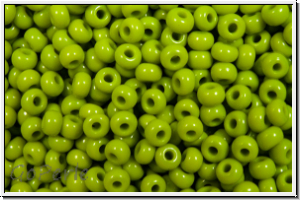 PR-11-53430, PRECIOSA Rocailles, 11/0, olivine, op., 20g