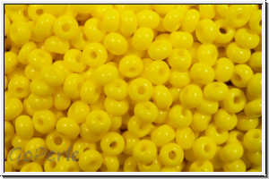 PR-11-83110, PRECIOSA Rocailles, 11/0, yellow, lt., op., 20g