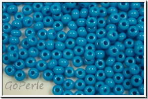 PR-11-63050, PRECIOSA Rocailles, 11/0, blue, lt., op., 20g