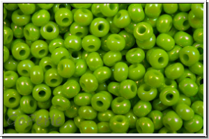 PR-11-54310, PRECIOSA Rocailles, 11/0, lime, op., AB, 20g