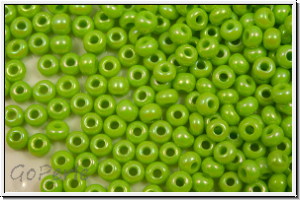 PR-11-54310, PRECIOSA Rocailles, 11/0, lime, op., AB, 20g