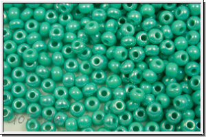 PR-11-64130, PRECIOSA Rocailles, 11/0, turquoise, op., AB, 20g