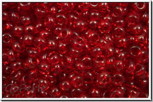 PR-11-90090, PRECIOSA Rocailles, 11/0, siam, dk., trans., 20g