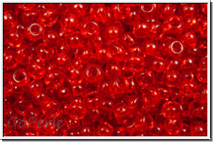 PR-11-90070, PRECIOSA Rocailles, 11/0, siam, lt., trans., 20g