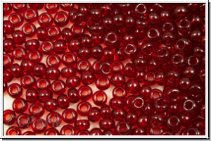 PR-11-90120, PRECIOSA Rocailles, 11/0, garnet, dk., trans., 20g