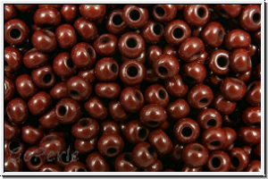 PR-11-13780, PRECIOSA Rocailles, 11/0, oxblood, op., 20g