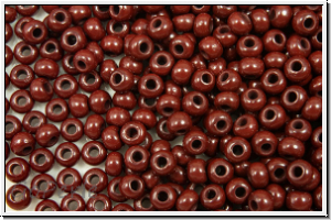 PR-11-13780, PRECIOSA Rocailles, 11/0, oxblood, op., 20g