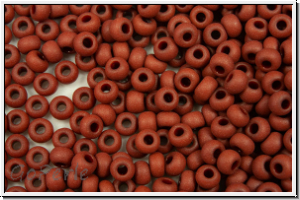 PR-11-13600M, PRECIOSA Rocailles, 11/0, terracotta, op., matte, 20g