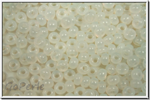PR-11-02090, PRECIOSA Rocailles, 11/0, white, alabaster, 20g
