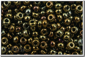 PR-11-59115, PRECIOSA Rocailles, 11/0, brown, met., iris., 20g