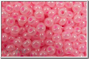 PR-11-37175, PRECIOSA Rocailles, 11/0, pink, ceylon, 20g