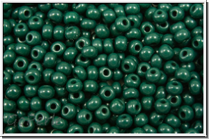 PR-11-53270, PRECIOSA Rocailles, 11/0, green, dk., op., 20g