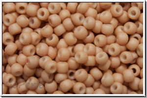 R-11-0764, TOHO Rocailles, 11/0, shrimp, op., pastel, matte, 10g