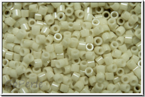 DBS0211, MIYUKI Delicas, 15/0, alabaster, luster, 5g