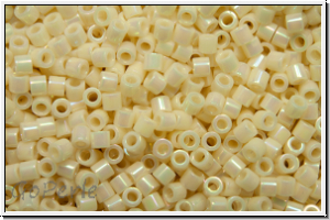 DBS0261, MIYUKI Delicas, 15/0, ivory, op., luster, 5g