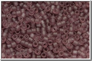 DB0765, MIYUKI Delica, 11/0, amethyst, trans., matte, 5g