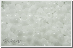 R-11-0041, TOHO Rocailles, 11/0, white, op., 10g