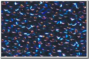 DPS-0025, Miyuki Tropfen 2,8 mm, capri blue, silver-lined, 5 g
