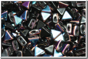 KHEOPS PAR PUCA, 6x5mm, black, op., sliperit, 50 Stk.