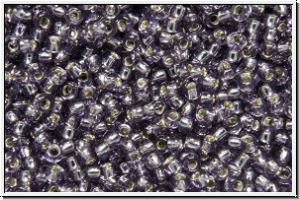 R-15-0039, TOHO Rocailles, 15/0, tanzanite, trans., silver-ld., 5g