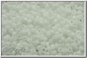 R-15-0041, TOHO Rocailles, 15/0, white, op., 5g