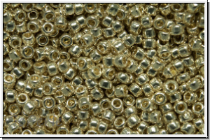 R-15-0558PF, TOHO Rocailles, 15/0, silver, galv., met., perm.-finish, 5g