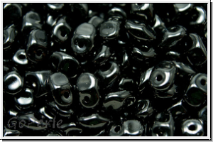 SuperUno Beads, black, op., 100 Stk.