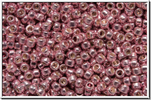 R-15-0553PF, TOHO Rocailles, 15/0, rose, galv., met., perm.-finish, 5g