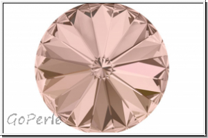 Swarovski Rivoli 1122, 12mm, 319 - vintage rose, foiled, 1 Stk.