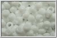 R-08-0041, TOHO Rocailles, 08/0, white, op., 10g
