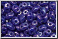 SD-33050-15001, SuperDuo Beads, blue, op., nebula, 10g