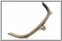 Handtaschen-Rahmen, Rohling, 20x8,5cm, Messing, 1 Stk.