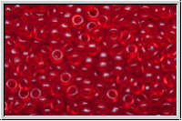 RR-11-0141sf, MIYUKI Rocailles, 11/0, ruby, trans., semi matte, 10g