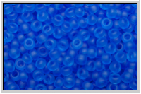 RR-11-0150f, MIYUKI Rocailles, 11/0, sapphire, trans., matte, 10g
