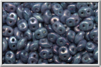 SD-21310-15001, SuperDuo Beads, violet, opal, nebula, 10g