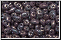 SD-23020-15001, SuperDuo Beads, lavender, op., nebula, 10g