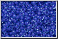 RR-11-1930, MIYUKI Rocailles, 11/0, sapphire, lt., trans., lilac-ld., semi matte, 10g
