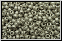 RR-11-0194f, MIYUKI Rocailles, 11/0, palladium, met., plated, matte, 1g (Kleinere Menge!)