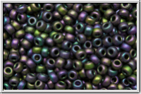 RR-11-2019, MIYUKI Rocailles, 11/0, eggplant, met., matte, iris., 10g